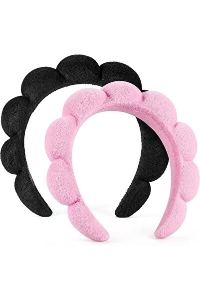 ASKIND Spa Headbands for Washing Face or Facial, Set of 2 Skincare Headbands,...