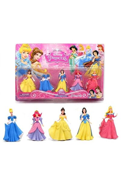 Generic Disney Princess 5-Figure Pack, likely a or specific set like the Disn...