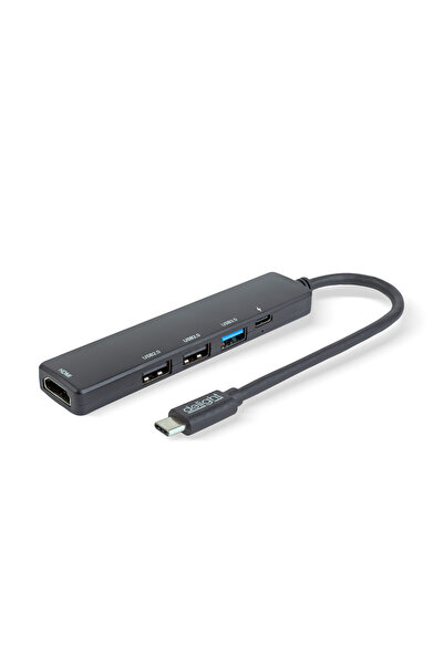 Alista Home Hub USB C 6 în 1 HDMI 4K USB 3.0 PD 100W pentru laptop și telefon...