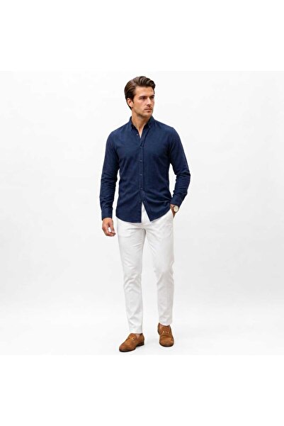 Volans Moda 6668 Slim Fit Textured Shirt