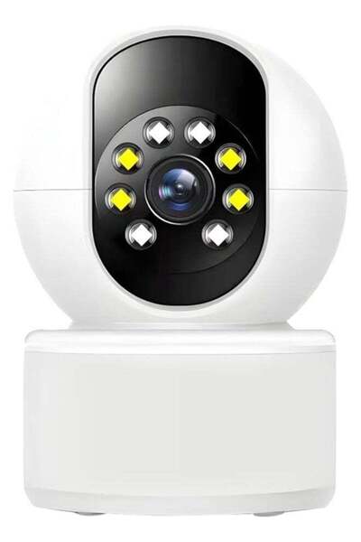 HXD Zoomlion Indoor Security Camera – Panoramic Rotation Wi-Fi Camera with Ni...