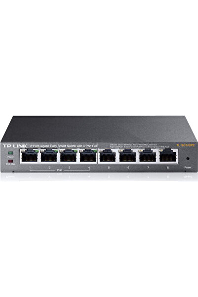 TP-LINK TL-SG108PE Μη διαχειριζόμενος διακόπτης PoE L2 με 8 θύρες Ethernet