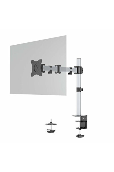 Durable Βάση γραφείου για οθόνη έως 27 " με βραχίονα, Ασημί (509423)
