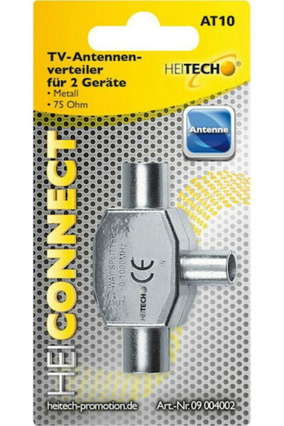 Other Heitech 09004002 Splitter ομοαξονικού καλωδίου κεραίας 2 εξόδων