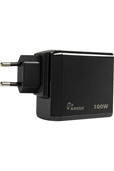 Inter-Tech Φορτιστής Χωρίς Καλώδιο με Θύρα USB-A, Παροχή Ισχύος 100W, Μαύρο (...