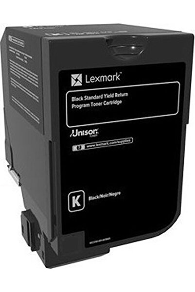 Lexmark 74C2SK0 Γνήσιο Τόνερ Εκτυπωτή Λέιζερ Μαύρο Πρόγραμμα Επαναφοράς 7000 ...