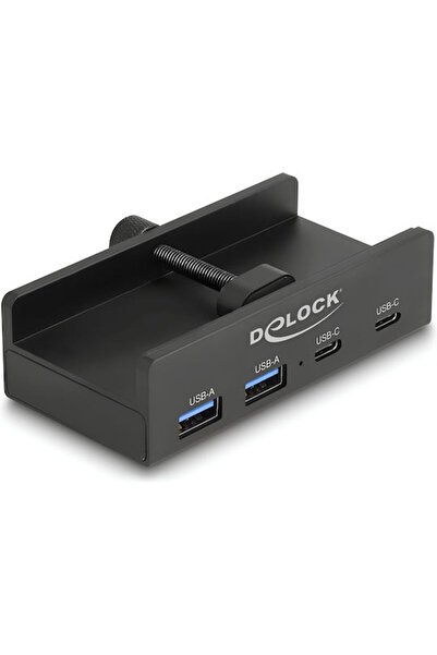 DELOCK Διανομέας USB 4 Θυρών USB 3.0 με σύνδεση USB-C Κωδικός: 64262