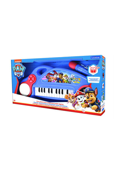 LEXIBOOK Ηλεκτρονικό αρμόνιο Paw Patrol με φωτάκια και μικρόφωνο K704PA