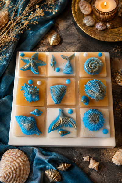 SOO SOAP Treasure of the Sea Decorative Soap Set Handmade Gift