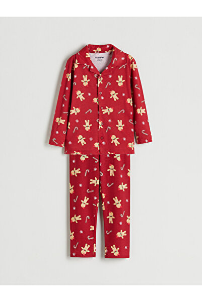 LC Waikiki Sparkling Choices from Shining Store New Year's Themed Boys' Pajam...