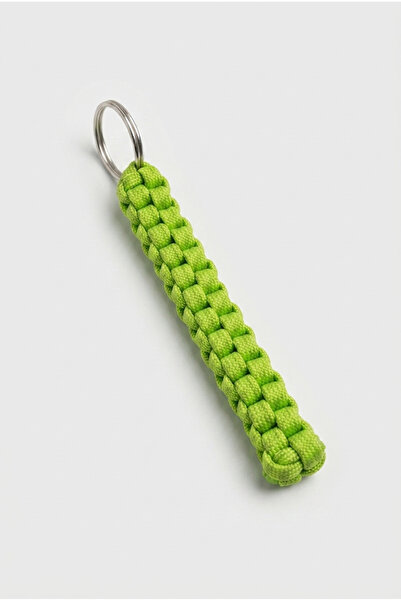 PARACORD Alpin 550 Anahtarlık/Bahar Yeşili - El Yapımı Dayanıklı Anahtarlık