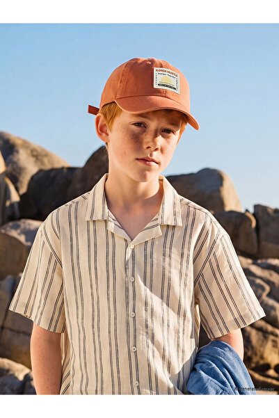LC Waikiki Trendlucky with Difference Florida Printed Boy's Cap Hat
