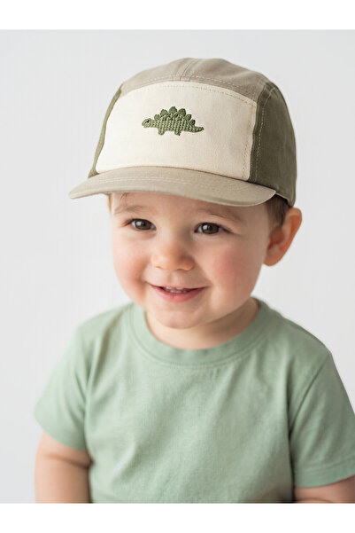 LC Waikiki Nevavm Crocodile Printed Baby Boy Cap Hat with Difference