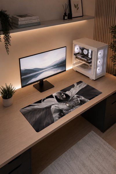 Milura Moon Knight 30X70 Procontrol Mouse Pad Gaming Mousepad Non-Slip Base L...