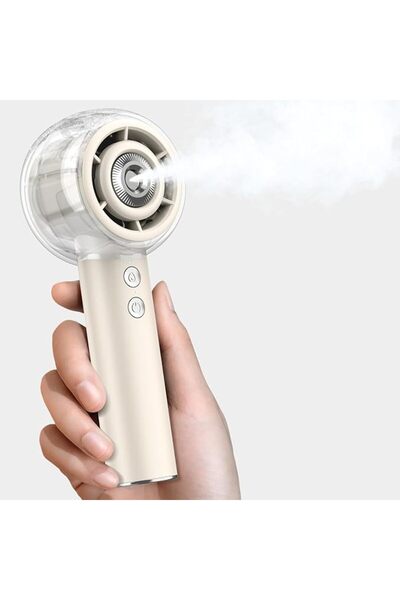 TERRIFI Misting Portable Handheld Fan, Powerful Turbo Motor, 6000mAh Recharge...