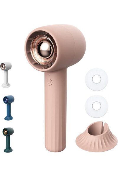 Morvena Picks 85. Ventilator portabil de mână cu aromoterapie, 2000 mAh USB r...