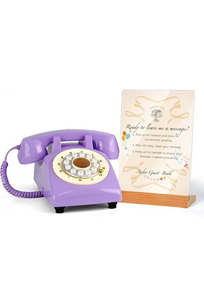 GENERAL RetroVox Audio Guest Book Wedding Phone Guestbook Guest Audio Message...