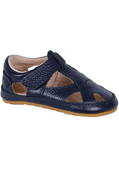move Sandale tip barefoot din piele pentru primii pași, bleumarin, de la Melton