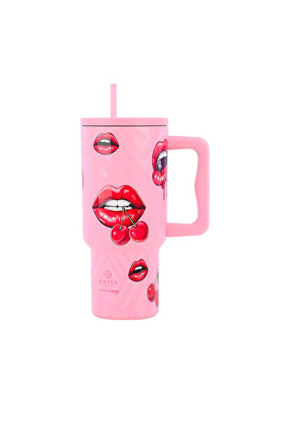 estia ΠΟΤΗΡΙ ΜΕ ΚΑΛΑΜΑΚΙ XL STA 900ml 01-32067 Ροζ