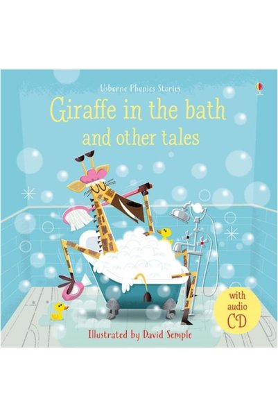 Usborne Girafa în baie și alte povești cu CD