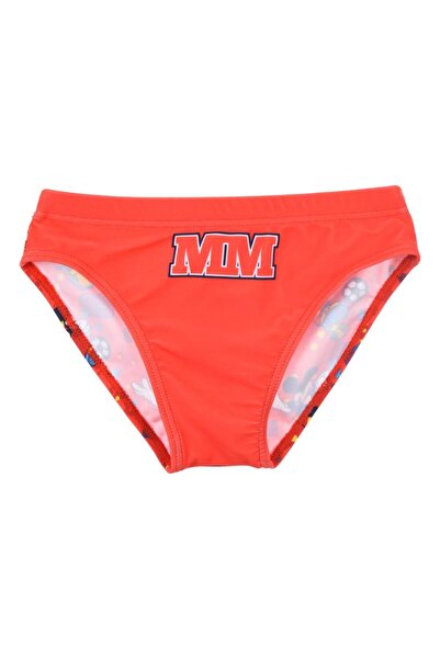 Sun City Fashion Group Μαγιό σλιπ "Mickey football" κόκκινο