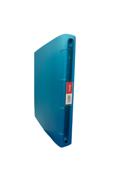 Optima A4 Mechanical Notebook, 4 Rings - D25Mm, Flexible Pp Covers, Flex - Tr...