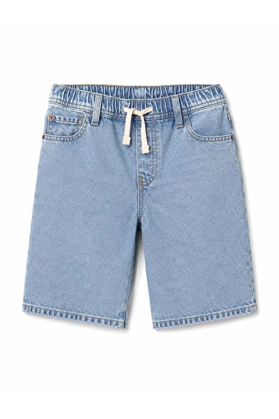 GAP Kids Gap Boys Bermuda Denim Shorts Blue
