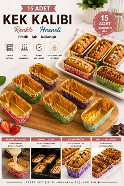 QesQin Colorful Mini Baton Cake Mold – Inserts and Dessert Baking Mold/ Prese...