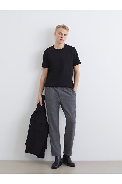 LC Waikiki Peak New Season Standard Fit Wool Blend Men's Pleated Trousers