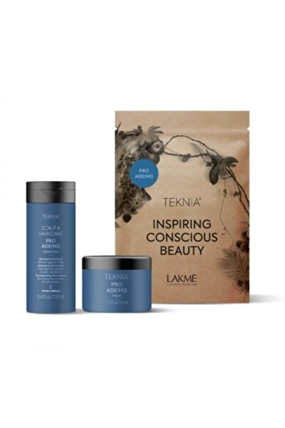 Lakme Teknia Pro Set mini de călătorie pentru reînnoirea părului matur