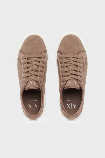 Armani Exchange Süet Sneaker Ayakkabı Kadın AYAKKABI XW003070 AF27079 U6120
