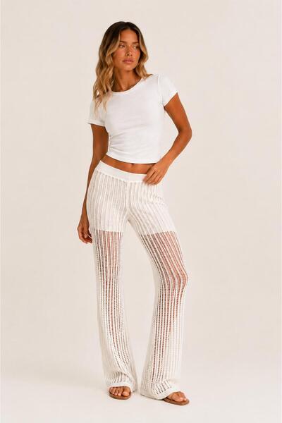 ALEXANDERGARDI Openwork Knitwear Trousers