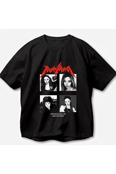 SVART WEAR Aespa K-Pop Unisex Oversize 100% Cotton T-Shirt