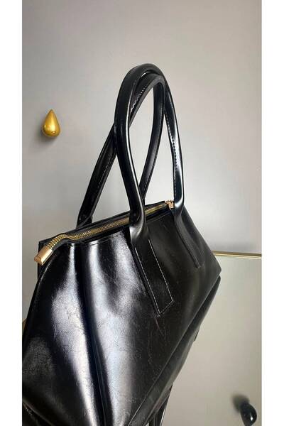 chocolatebag Women's Baget Form Hi̇lly Women's Shoulder Bag Black