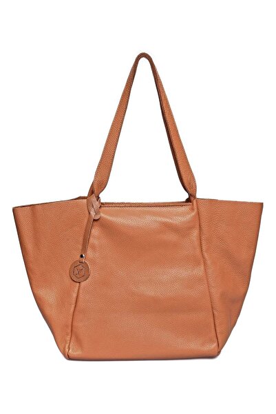 SimpleFind Luisa Vannini Geanta piele -Morena-Coniac,Geanta de umar piele nat...