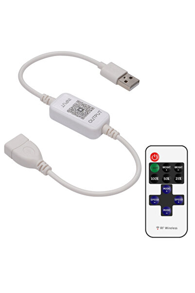 Choice5 USB BT 11KEY white 5v 12V usb dc 5521 Magic Home Mini Bluetooth Led M...