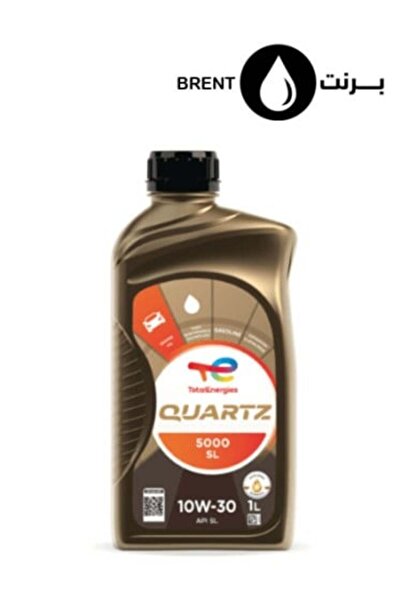 TOTAL زيت محرك كوارتز 5000 10W-30 سعة 1 لتر بتركيبة Clean Shield للمحركات الت...