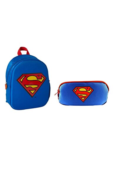 Superman Geantă de grădiniță și trusă pentru creioane