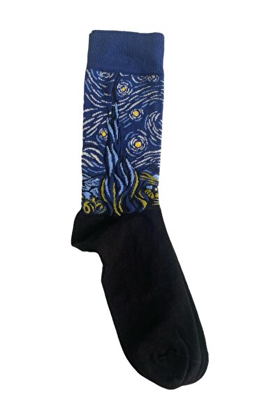 TMR Wearable Art Quality Comfortable Breathable Unisex Socks (Size 41-46)