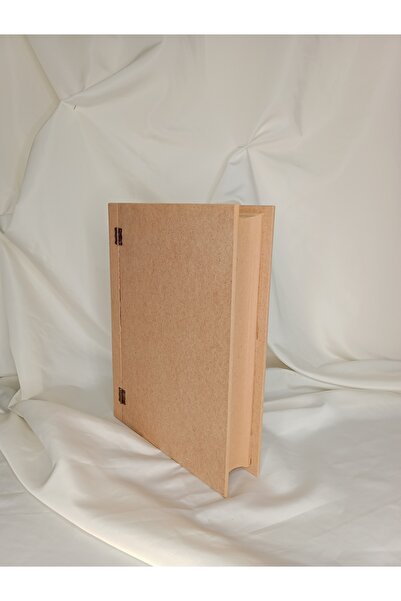 Venüs Craft Ahşap Kitap Kutu Boyanabilir 35x27 cm