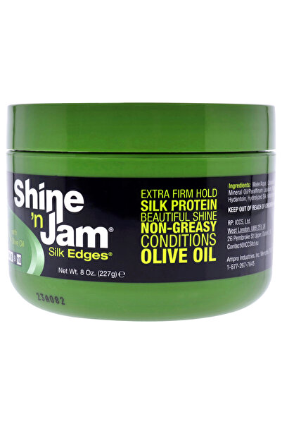 Generic Brand Shine-n-Jam Edges - Olive Oil by Ampro for Women - 8 oz Gel