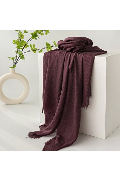 STARSTAR Women's summer scarf wisteria purple 190x100cm mesh beach.