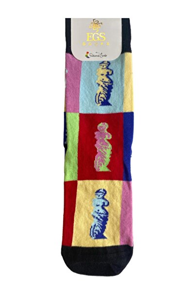 EGS SOCKS Wearable Art Quality Comfortable Breathable Unisex Socks (Size 36-40)