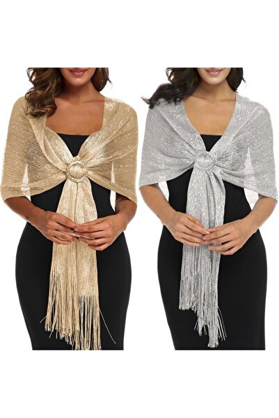 STARSTAR Women's shawls 2pc detachable for evening gowns.