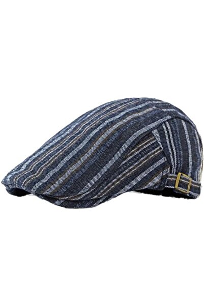 STARSTAR Men's cotton retro flat-top newsboy beret, summer Gatsby ivy Irish c...