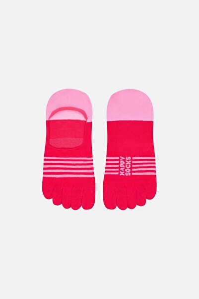 Happy Socks - Pink Toe-Open Ballerina Socks