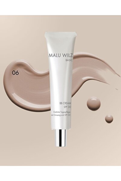 Malu Wilz BB Cream SPF 30 no. 06 Warm Sand / Cremă de zi nuanțatoare & protec...