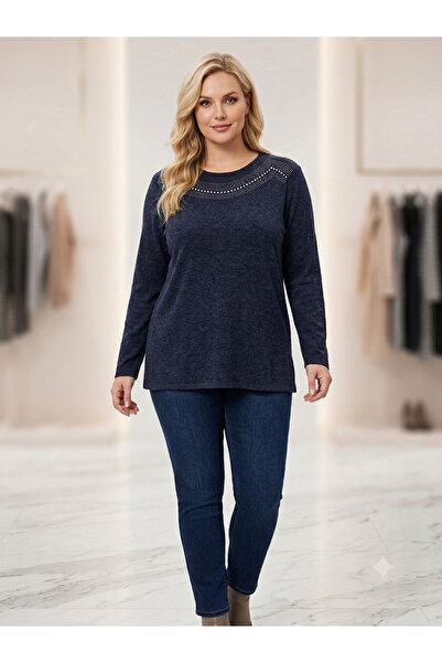 ENGIN Women's Viscose Combed Cotton Long Sleeve Blouse