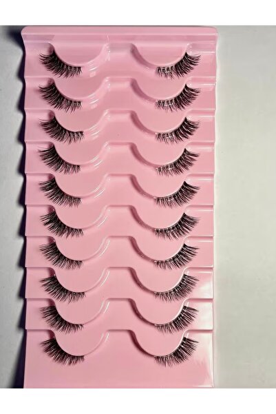 Generic Brand Eyelashes Teleti 10 Pieces for Daily Use