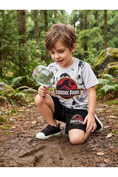 Jurasic World Jurassic World 2-9 Years 2-Piece Shorts Set - White